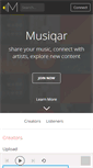 Mobile Screenshot of musiqar.com